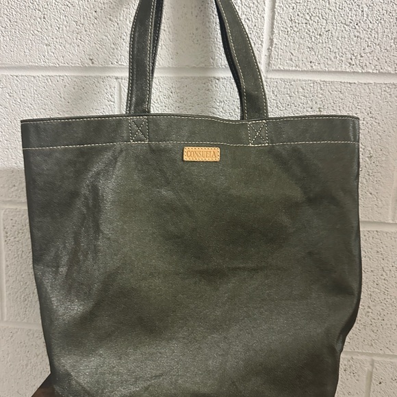 Consuela Green Tote Bag - Picture 1 of 4